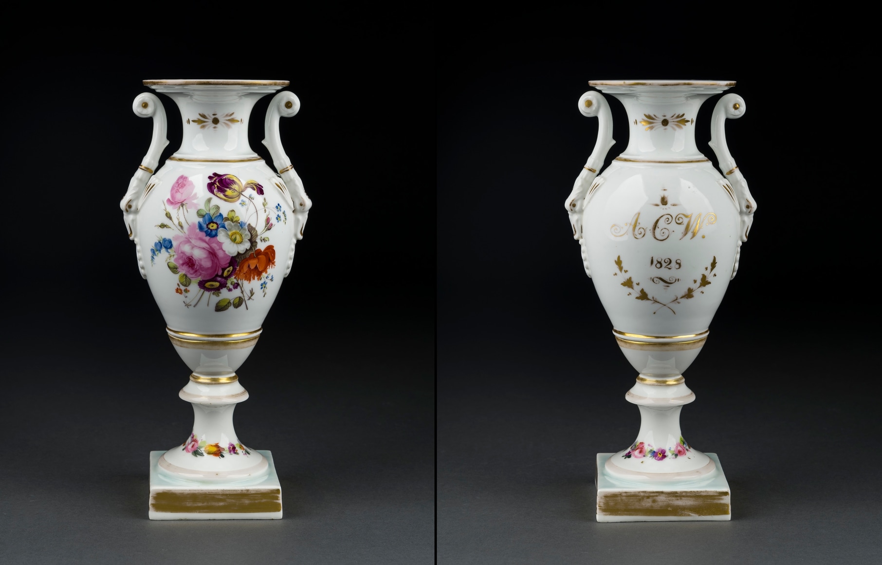 The Andrew Craig Walker Handled Urn, 1828, Tucker Factories, Philadelphia (active 1826–38)