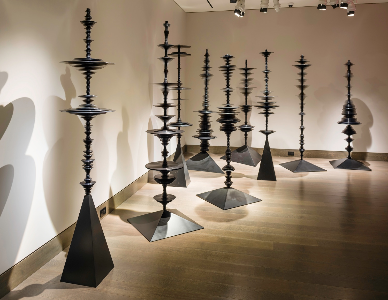 installation view of Elizabeth Turk, &quot;Tipping Point - Echoes of Extinction&quot; at Hirschl &amp; Adler Modern, October 1 - November 20, 2020