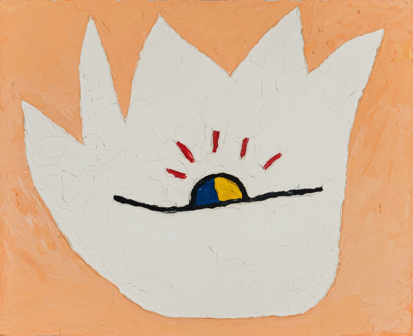 LOUISA L. CHASE (1951&ndash;2016), &quot;Untitled,&quot; about 1979. Oil on canvas, 15 1/4 x 18 3/4 in.