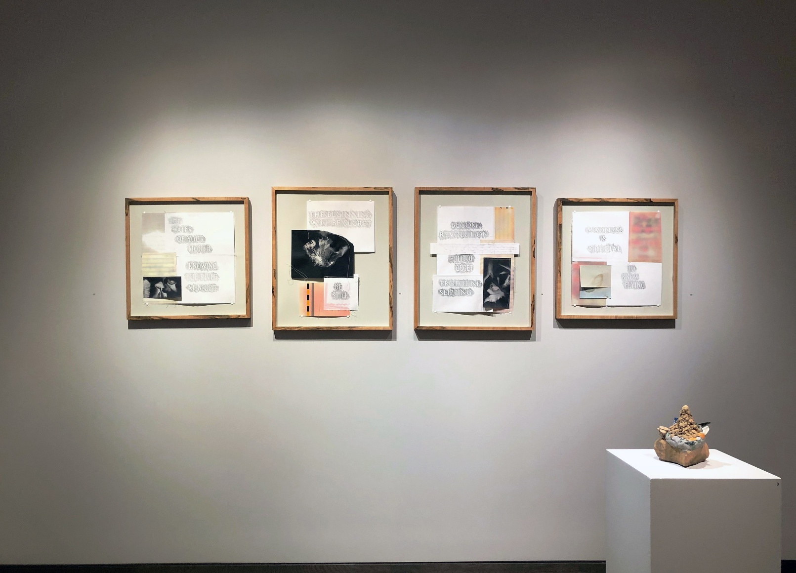 installation view of Lily Cox-Richard's solo exhibition, &quot;Soft Fists Insist,&quot; at Hirschl &amp; Adler Modern, New York