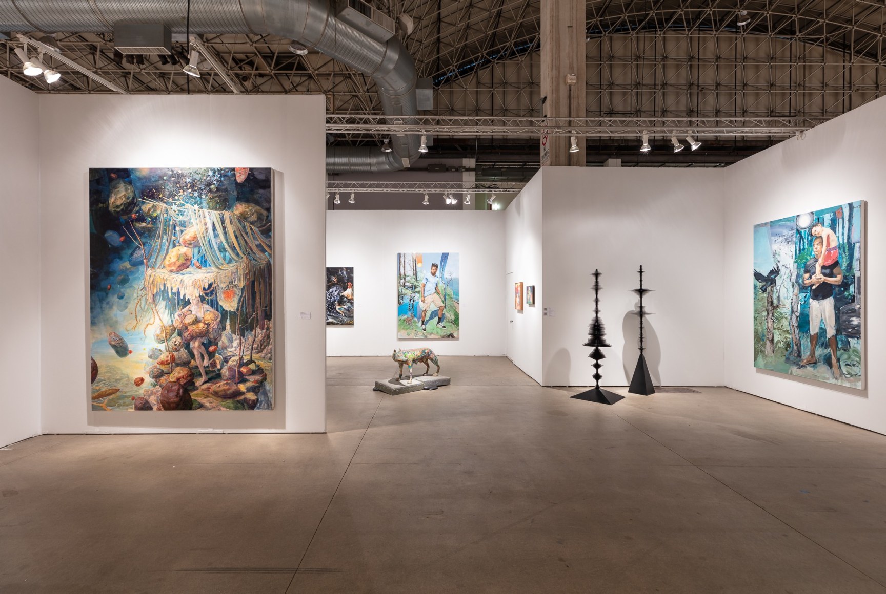 Installation view of Hirschl & Adler Modern at EXPO Chicago at the Navy Pier, April 7–10, 2022
