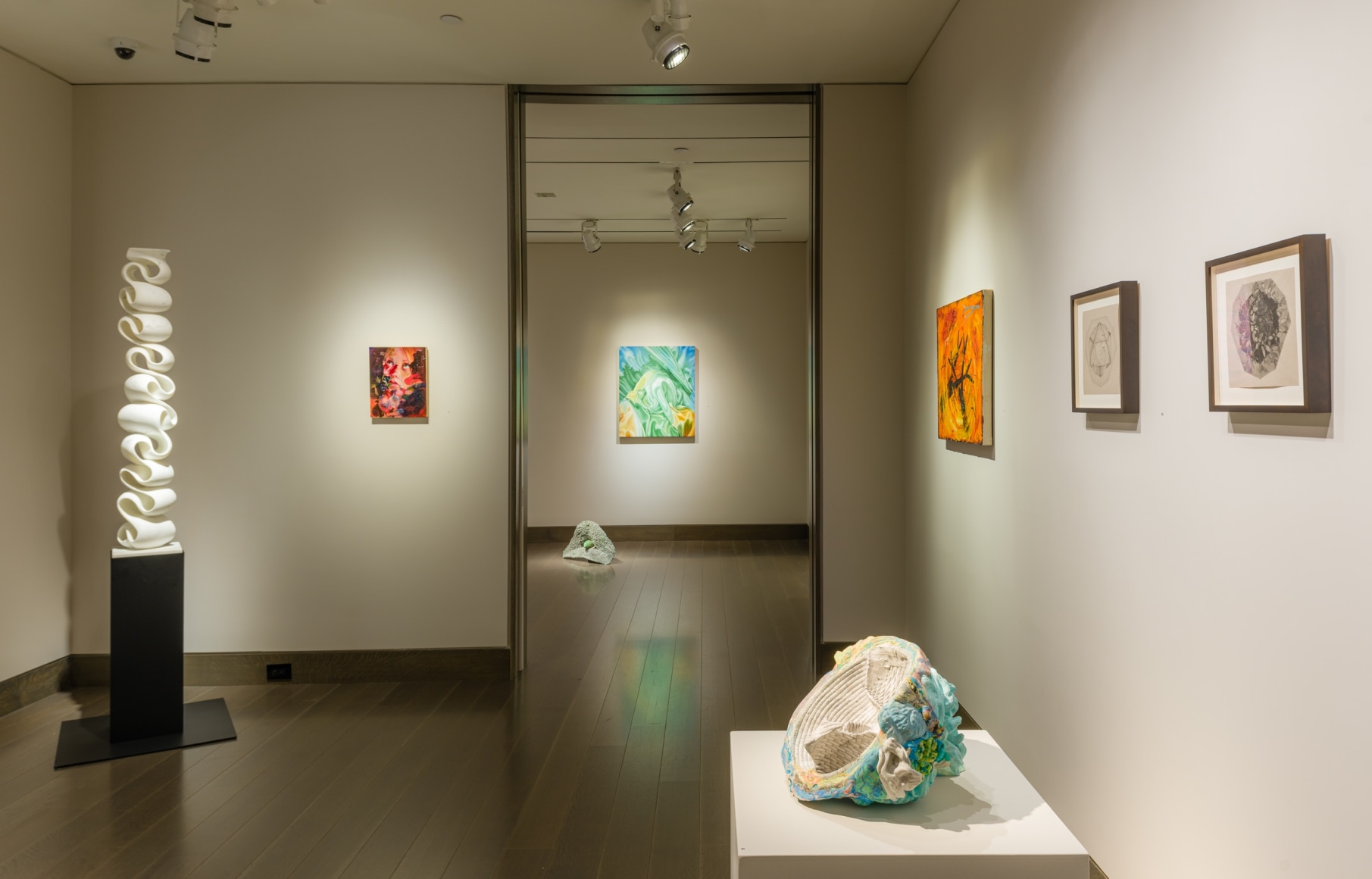 installation view of "Our Secret Fire" at Hirschl & Adler Modern, September 9 - October 8, 2021