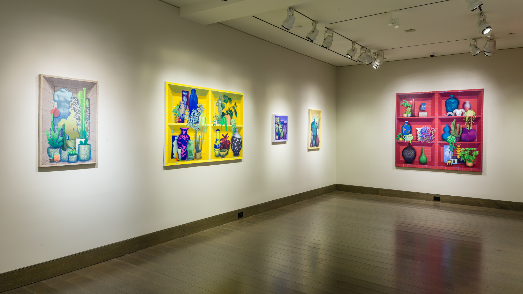 installation view of Robert Minervini New Monuments at Hirschl & Adler Modern, March 14 - April 20, 2019