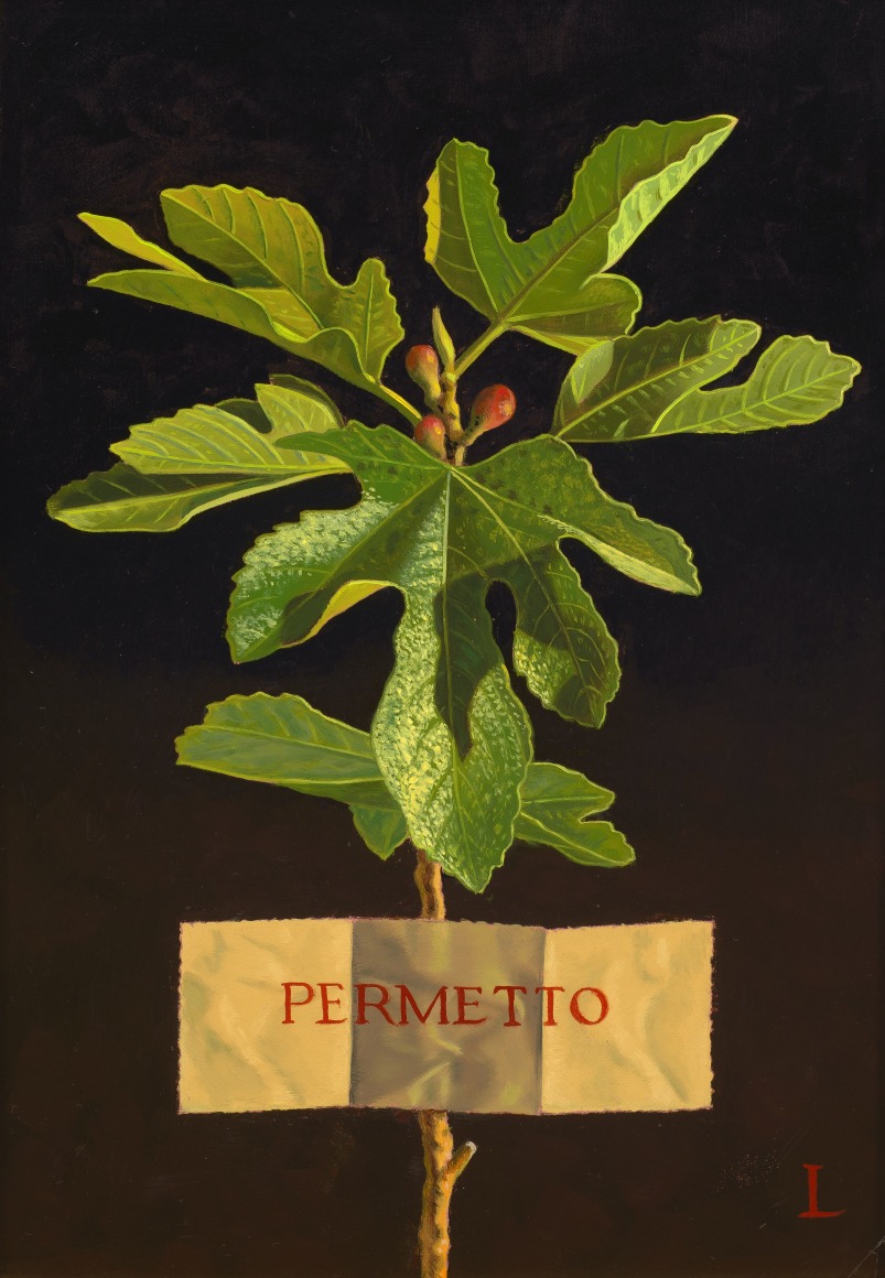 David Ligare (b. 1945), &quot;Permetto (To Allow),&quot; 2024. Oil on canvas, 14 x 10 in.