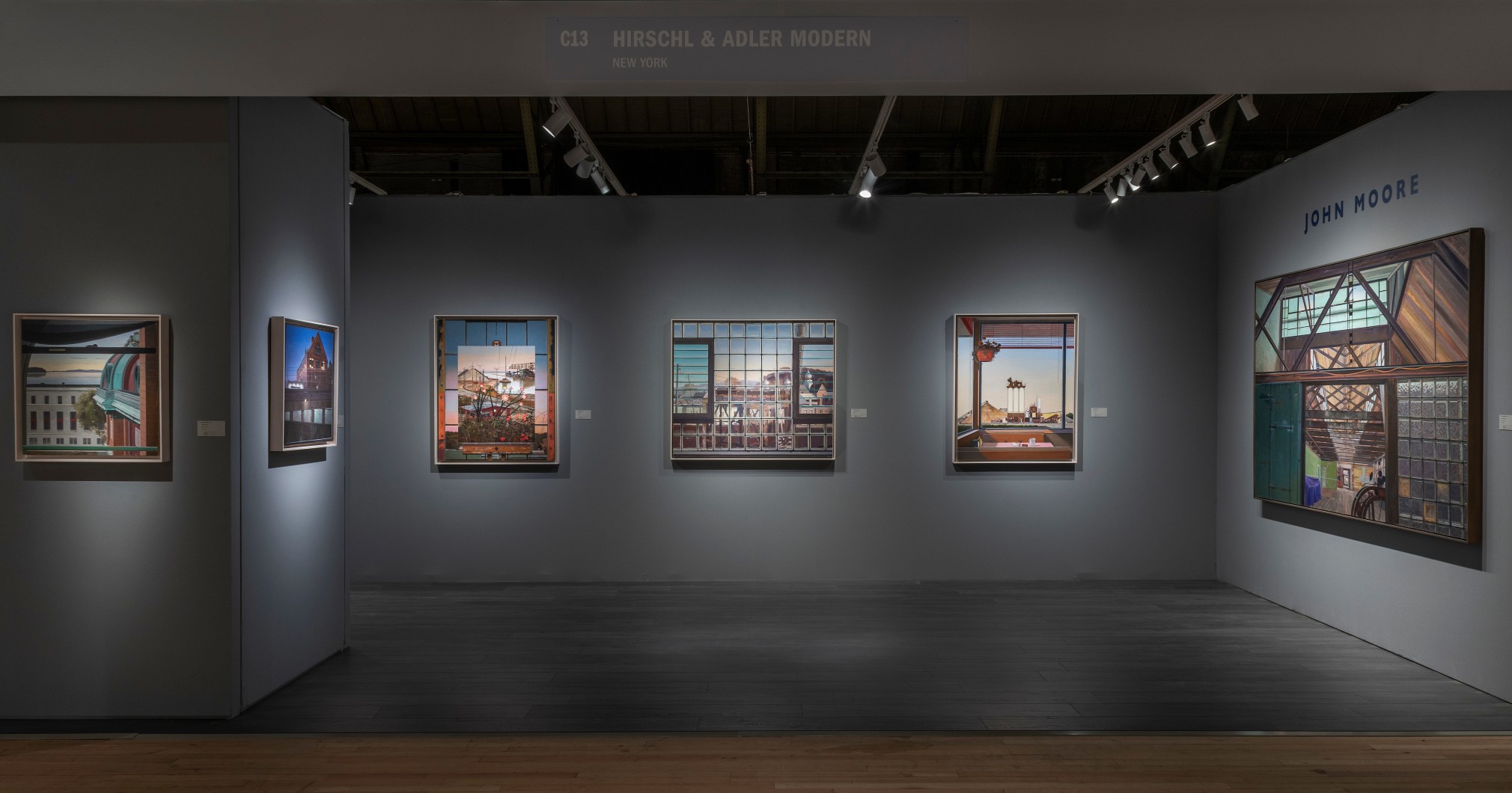 Booth installation for Hirschl & Adler Modern at The Art Show 2020