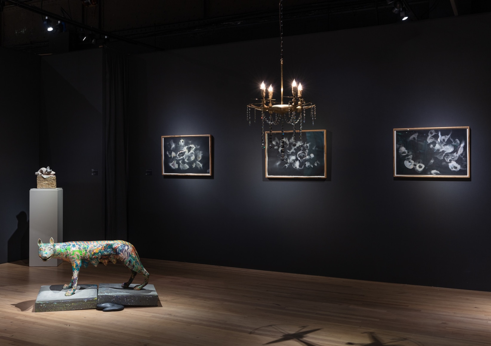 Installation view of Lily Cox-Richard's work at the ADAA The Art Show, as presented by Hirschl & Adler Modern, November 3 – 6, 2022