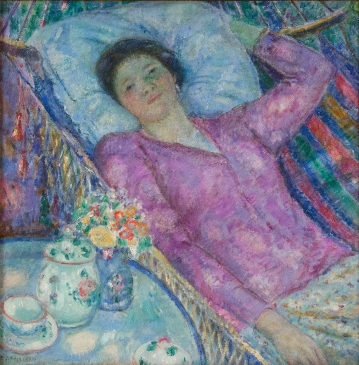 Frederick Carl Frieseke (1874-1939), The Hammock, circa 1920&nbsp;