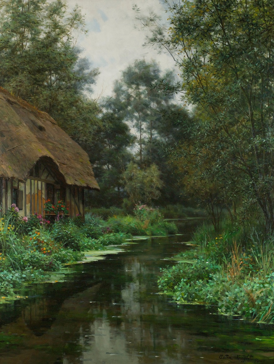 Louis Aston Knight (1873-1948)&nbsp;&nbsp;&nbsp;&nbsp;&nbsp; , Summer Afternoon, Normandy