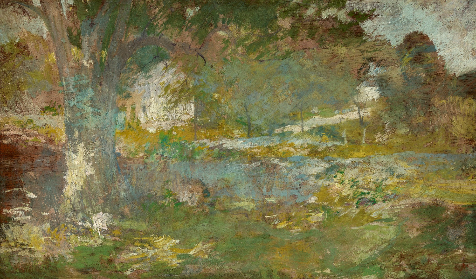 John Henry Twachtman (1853-1902), Landscape, 1890s
