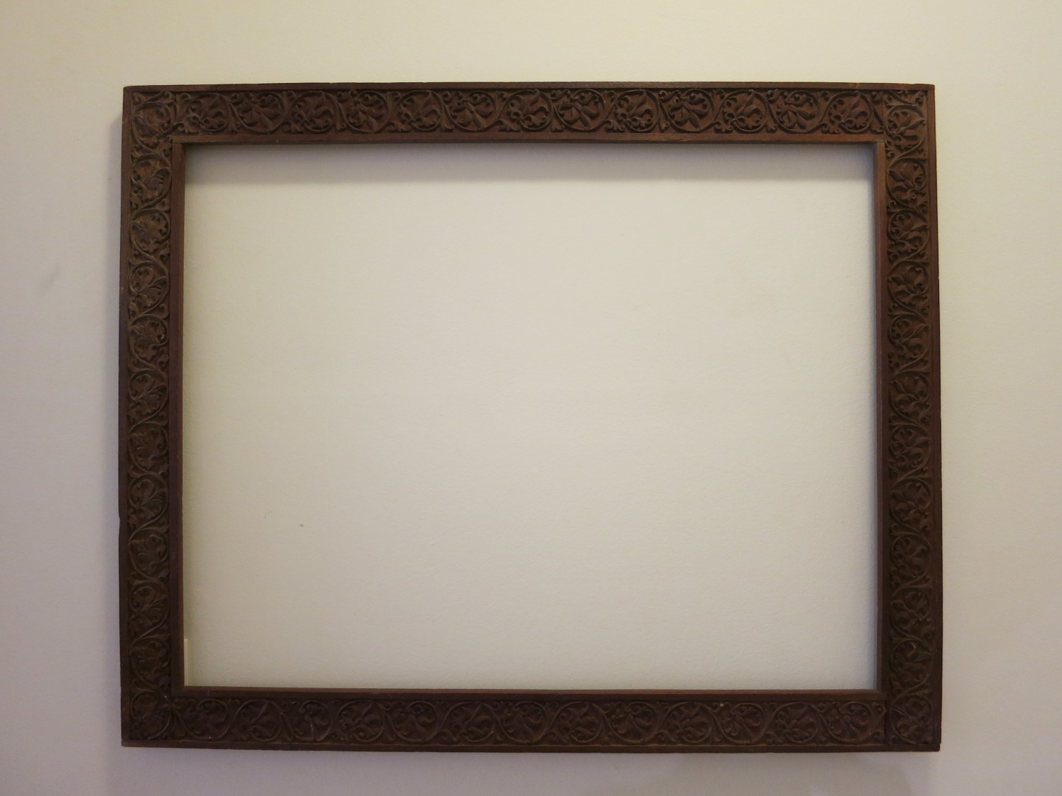 Lockwood de Forest (1850-1932), Carved Teakwood Frame