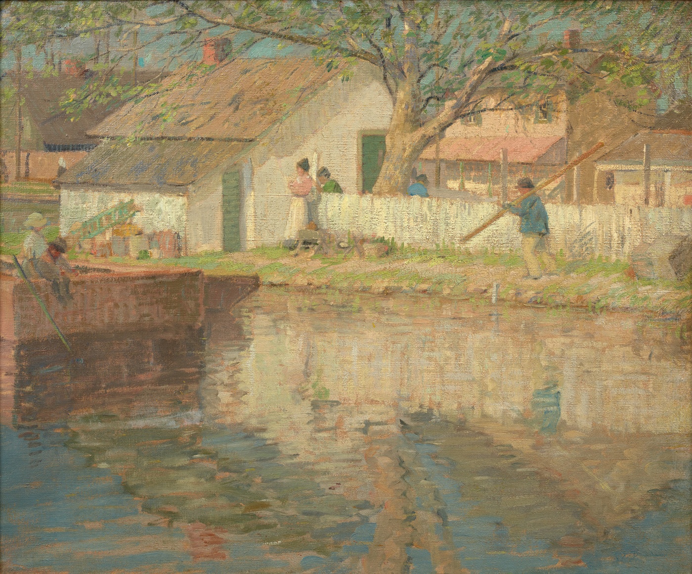 Rae Sloan Bredin (1880-1933), Little White House, circa 1915