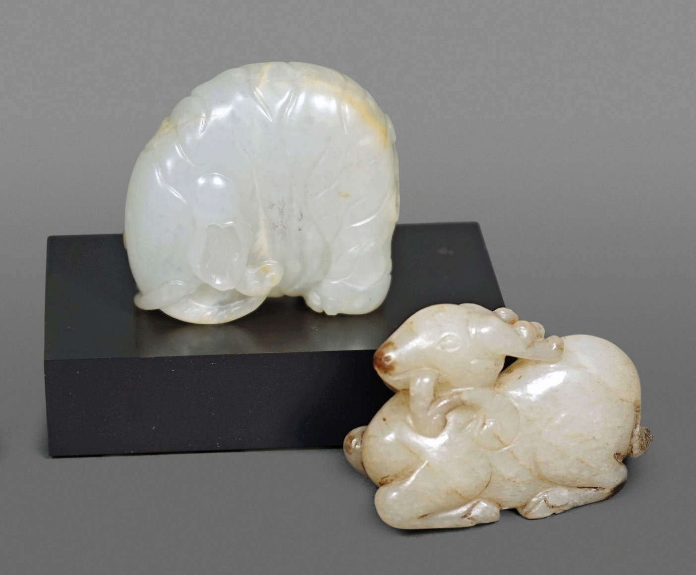 Two Fine Chinese Jade Carvings