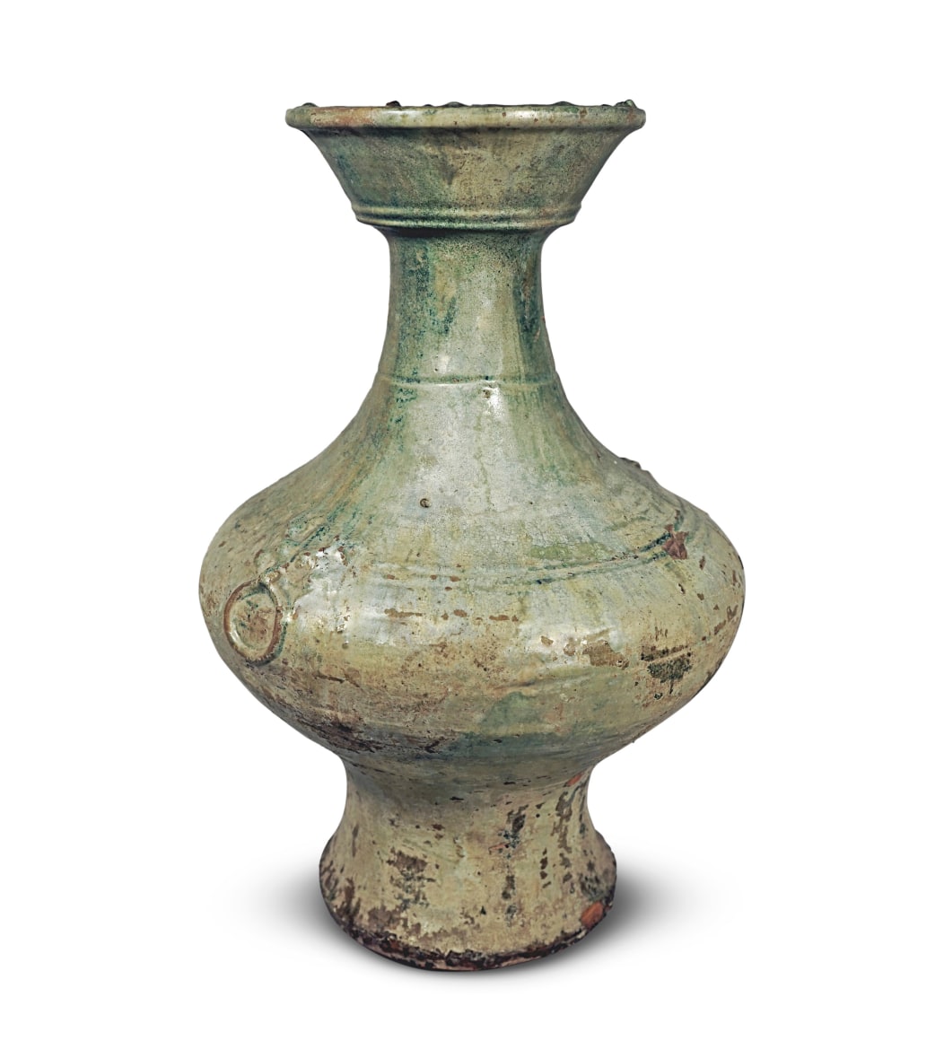 Chinese Glazed Pottery Vase