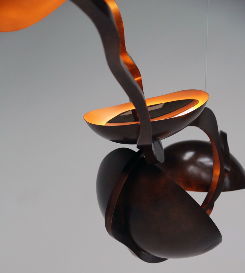 Muscularity Suspended Light Sculpture