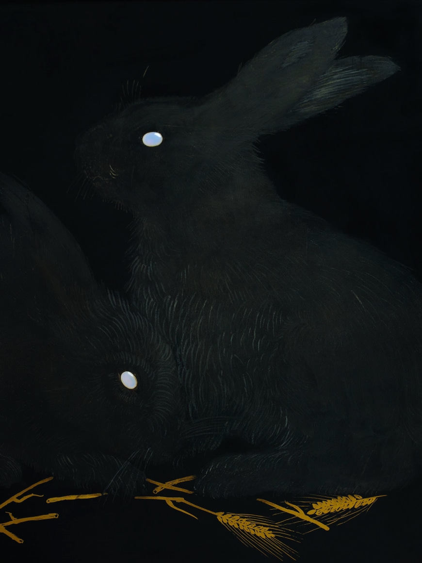 Dunand Rabbits Panel