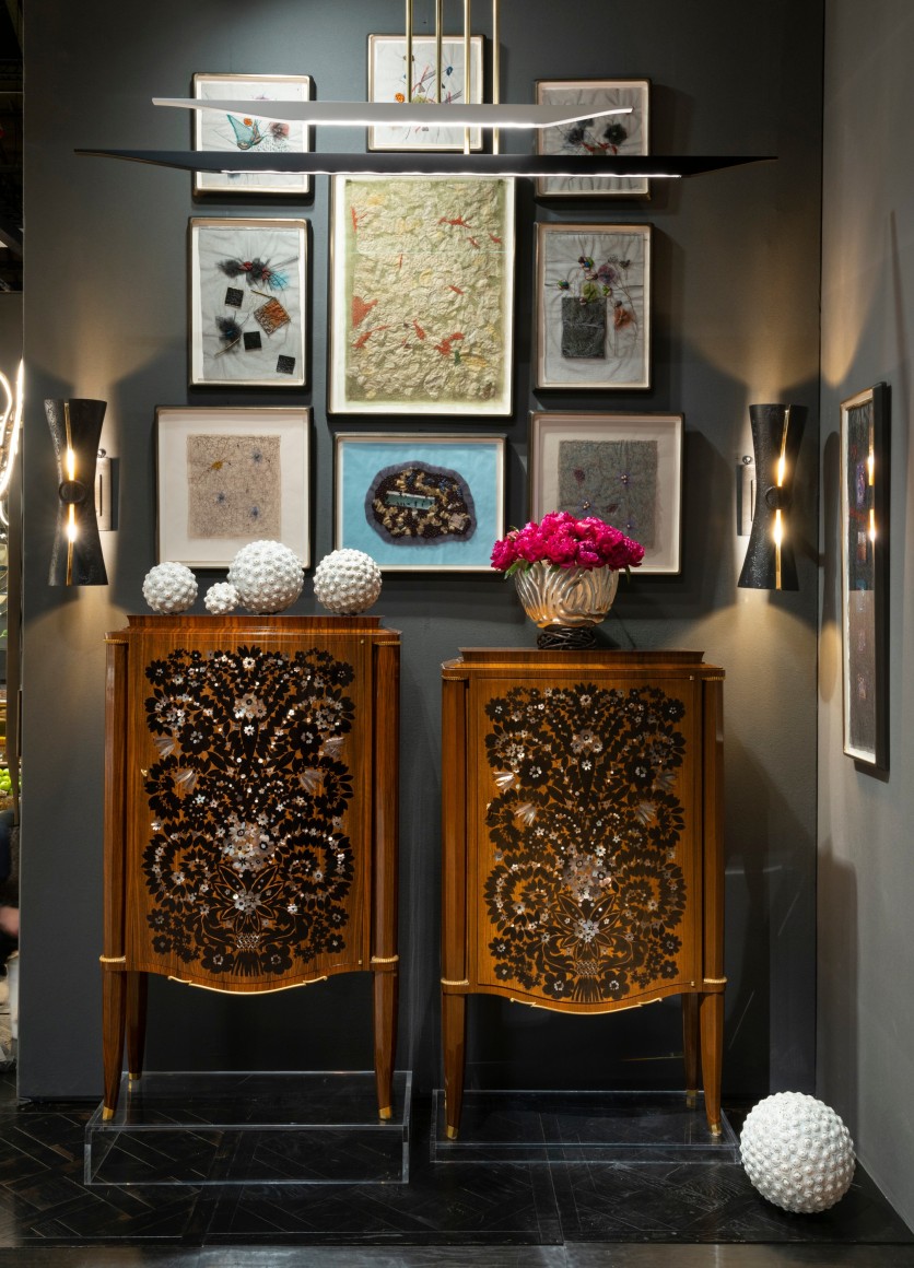 Salon installation phtos