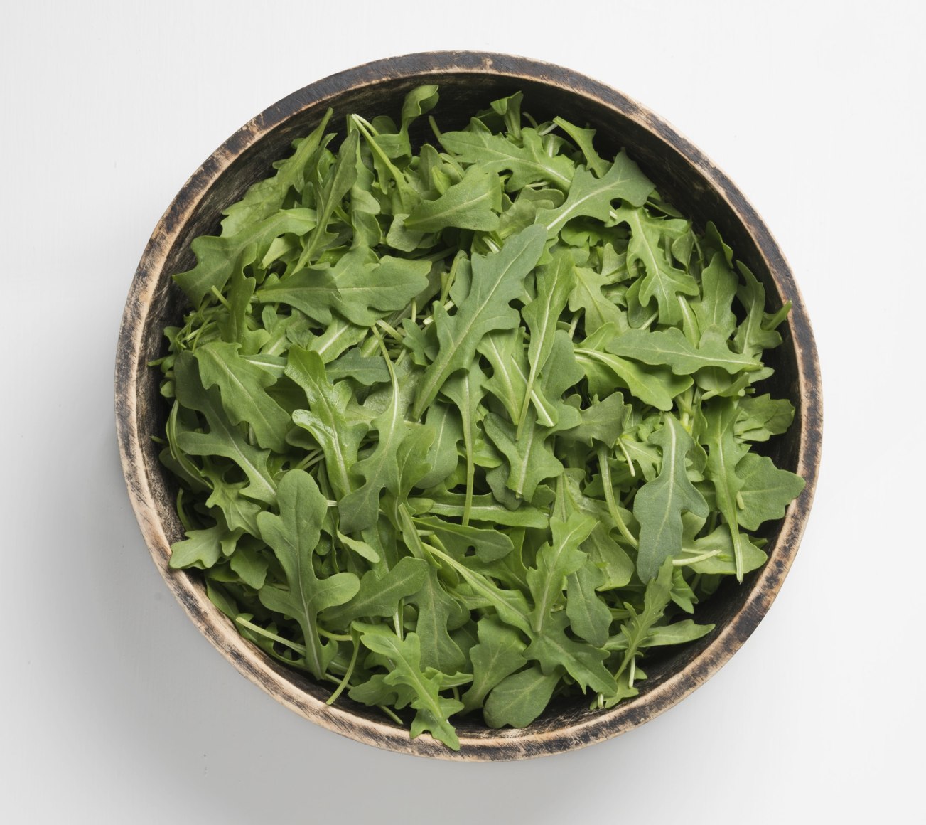 Wild Arugula in a bowl
