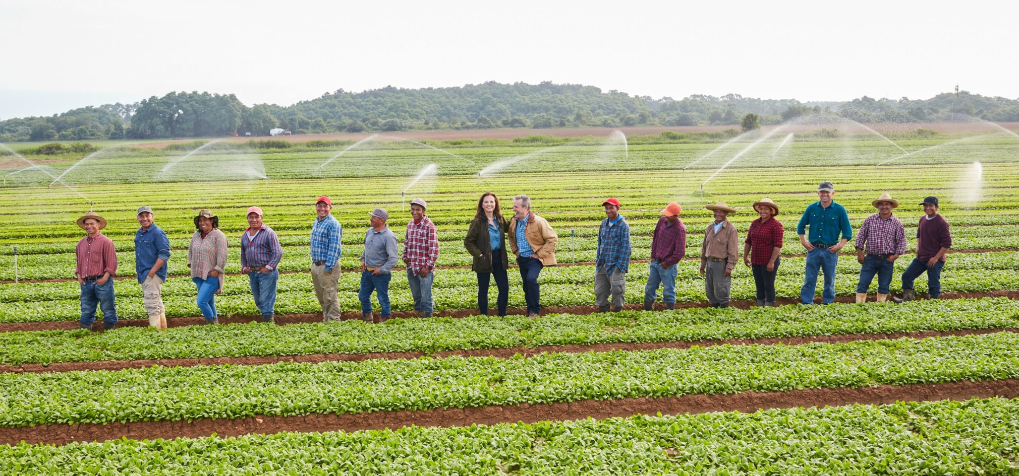 Paulette & Eberhard with field crew