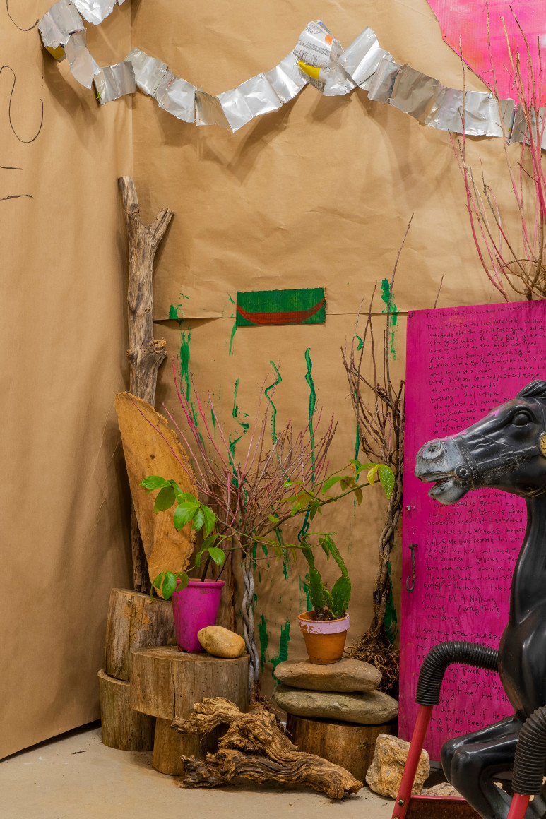 Gallery installation view of Ted Pope