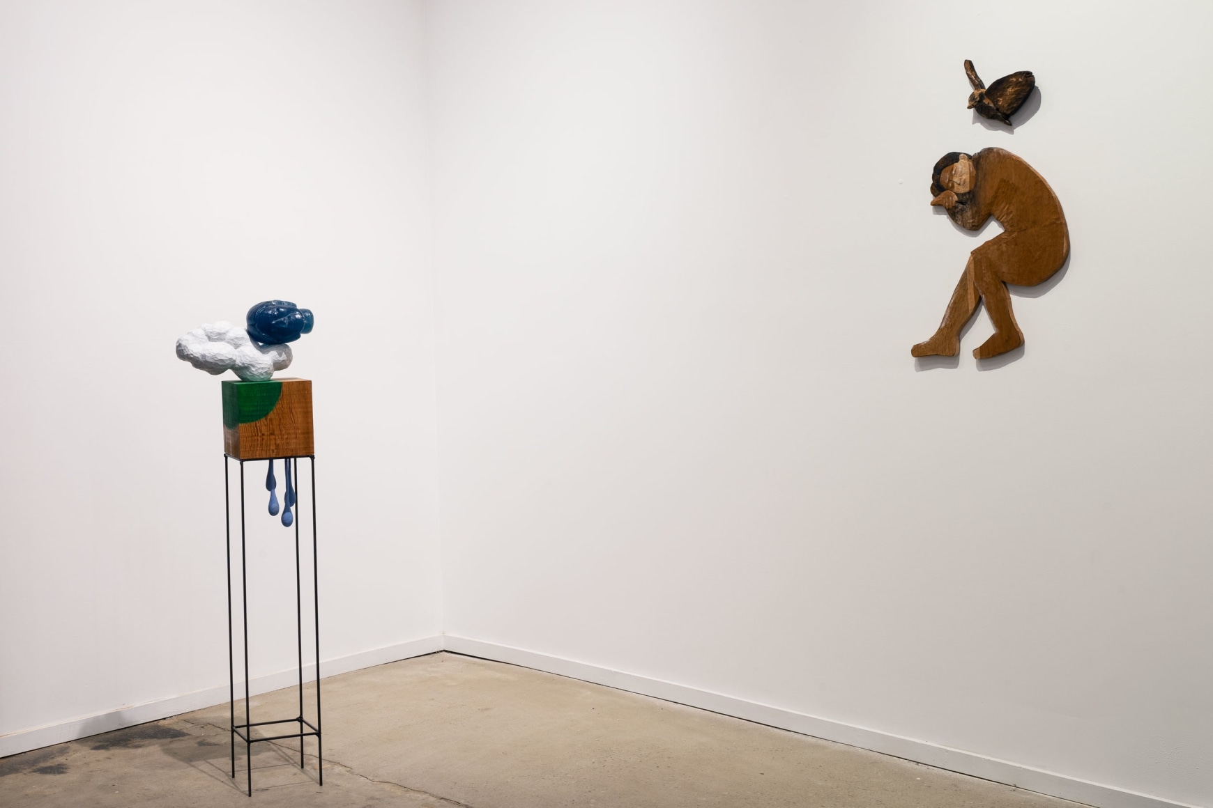 Gallery installation view of Sachiko Akiyama's solo exhibition &quot;Bird by Bird&quot;