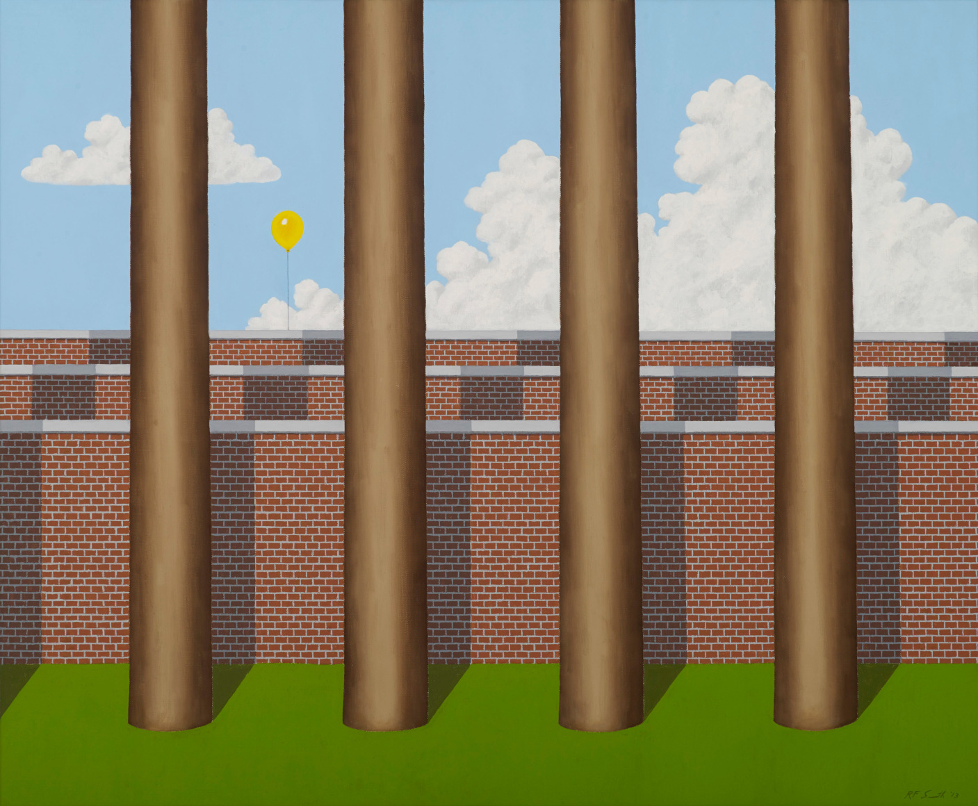 Ralston Fox Smith Innocence Oil on linen 28h x 34w in, painting