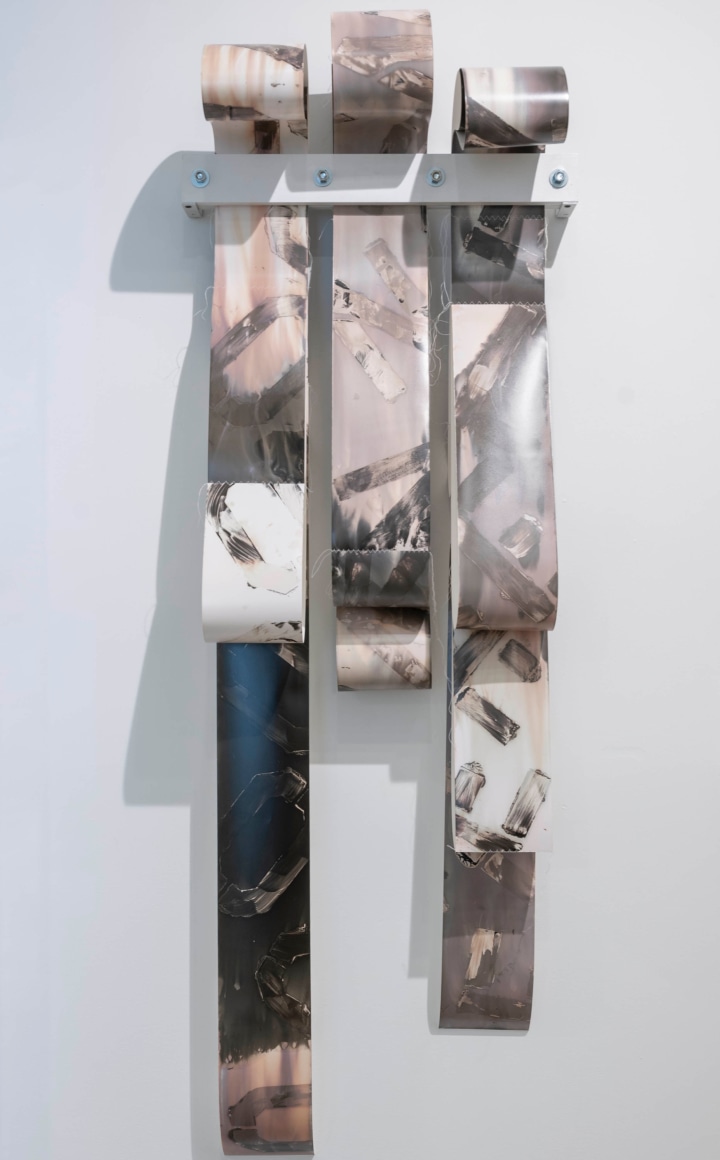 Bridget Conn, Language Acquisition, Mantra #4, instillation view