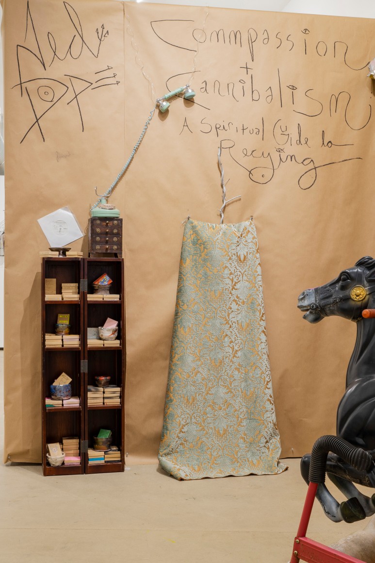 Gallery installation view of Ted Pope