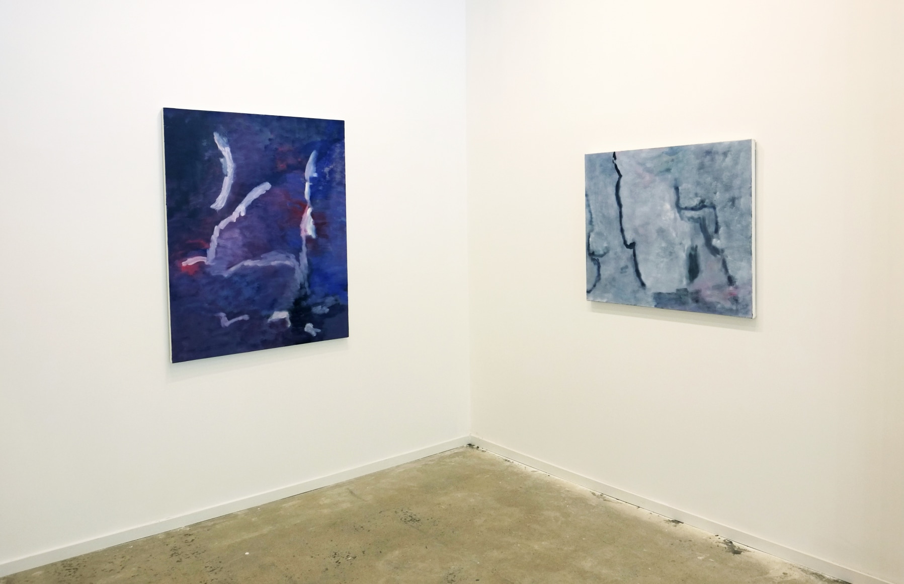 An Hoang: Forest for Trees, install night sky and ghost forest