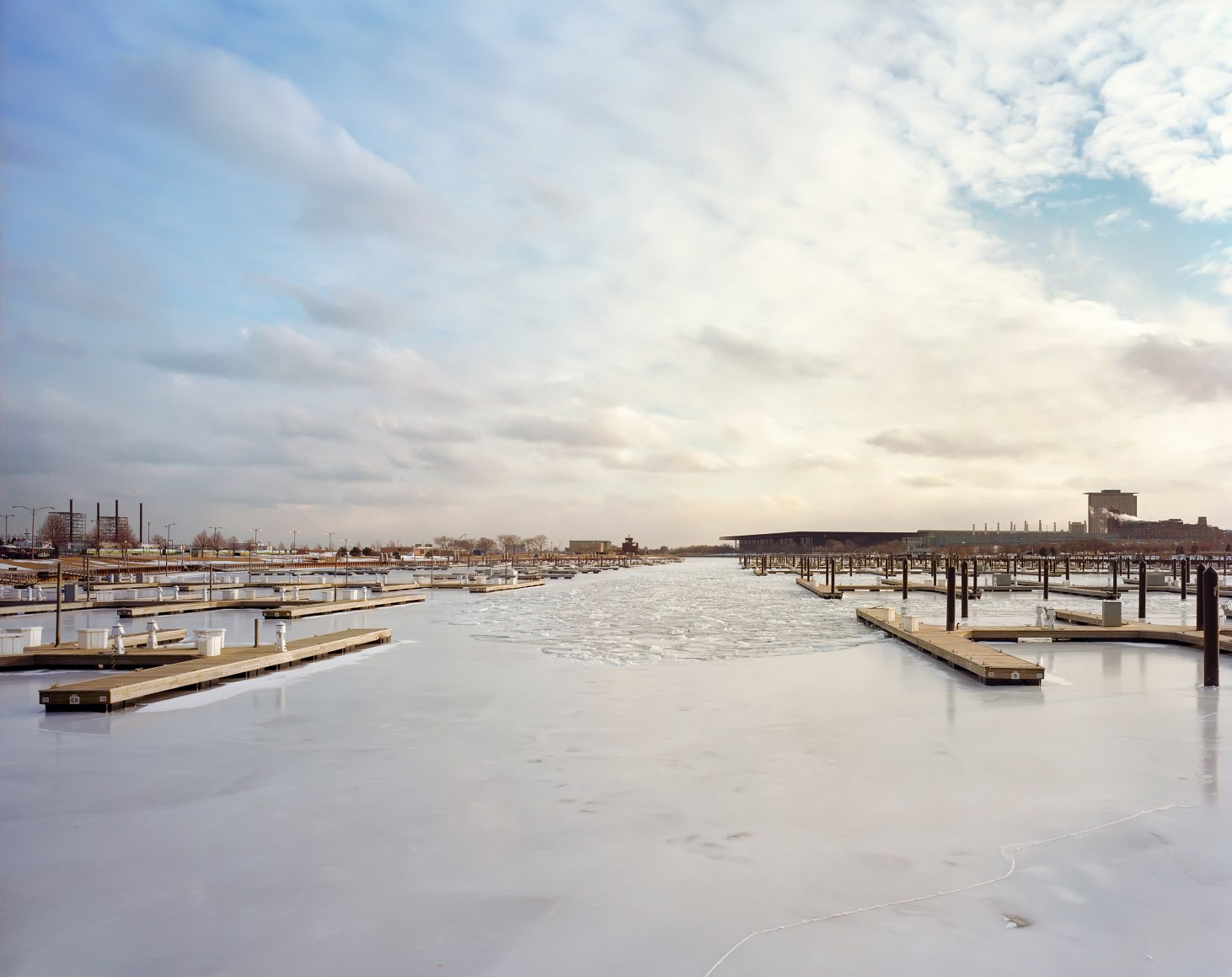 Jade Doskow photograph of the site of North Lagoon from the 1933 Chicago World's Fair