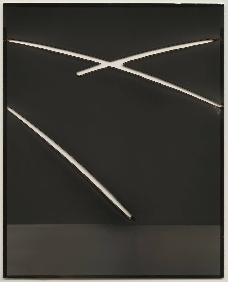 Chris McCaw  Heliograph #31, 2014, 2014  Gelatin Silver Paper Negative  10h x 8w in, unique, Photography, Future Past