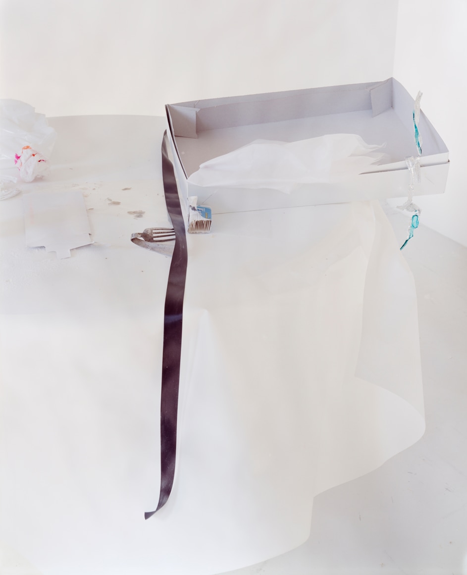 Laura Letinsky, Untitled #9 a (left side), 2006, from the series To Say It Isn't So, 36 x 29 inches, Archival pigment print, Edition of 9