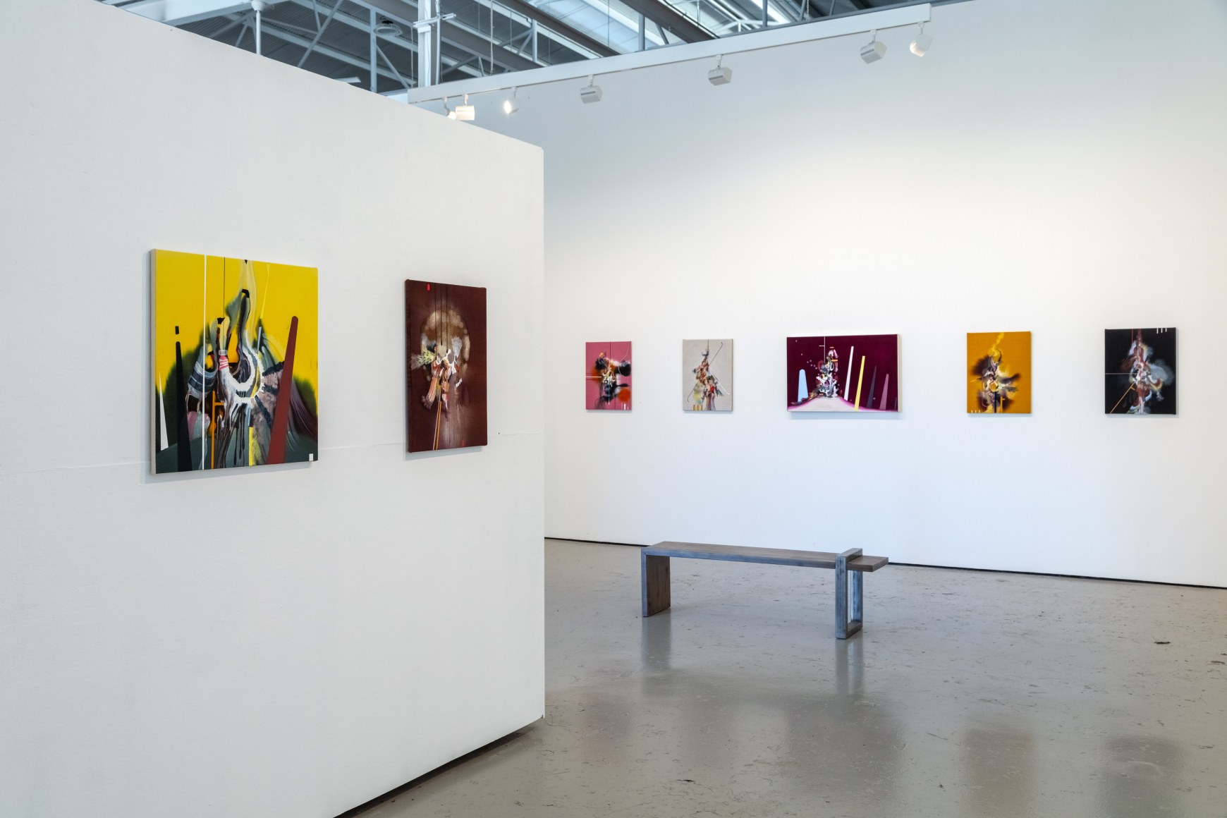 Installation view of Faris McReynolds &amp; Luke Whitlatch