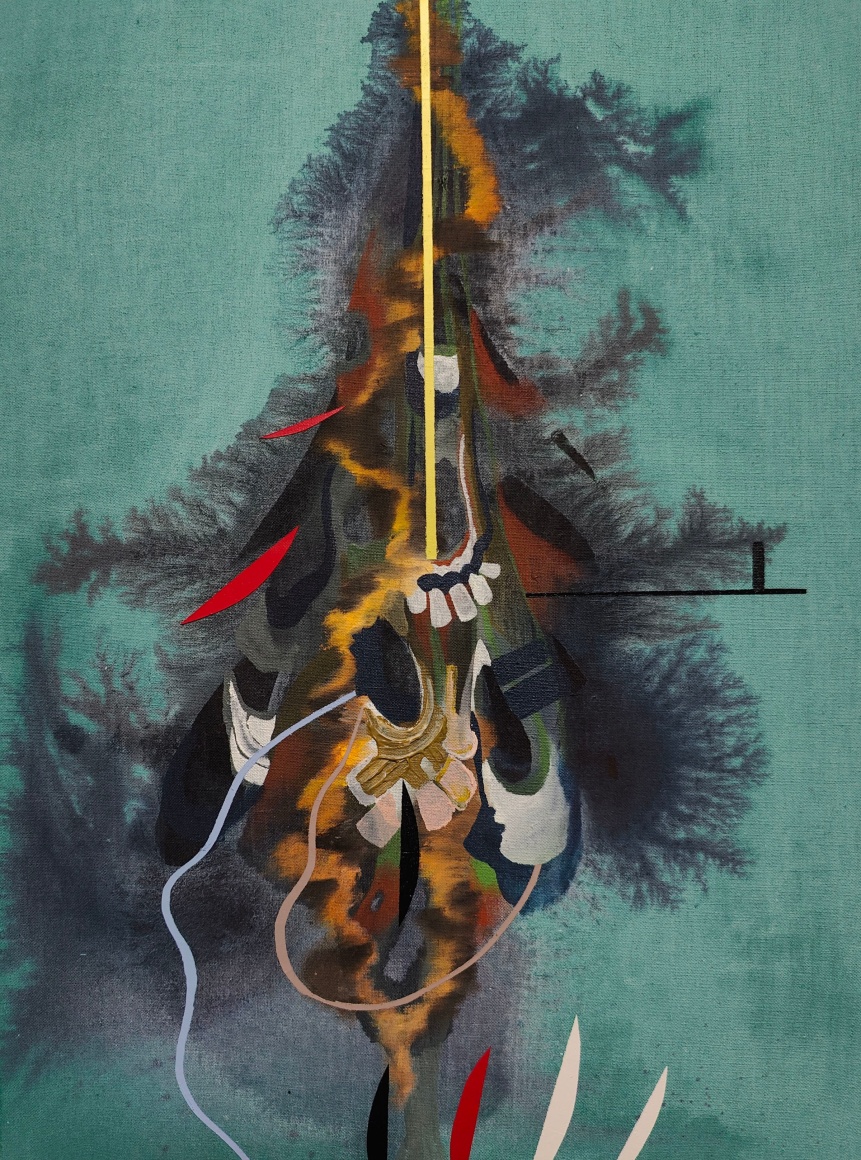 Abstract painting by Luke Whitlatch