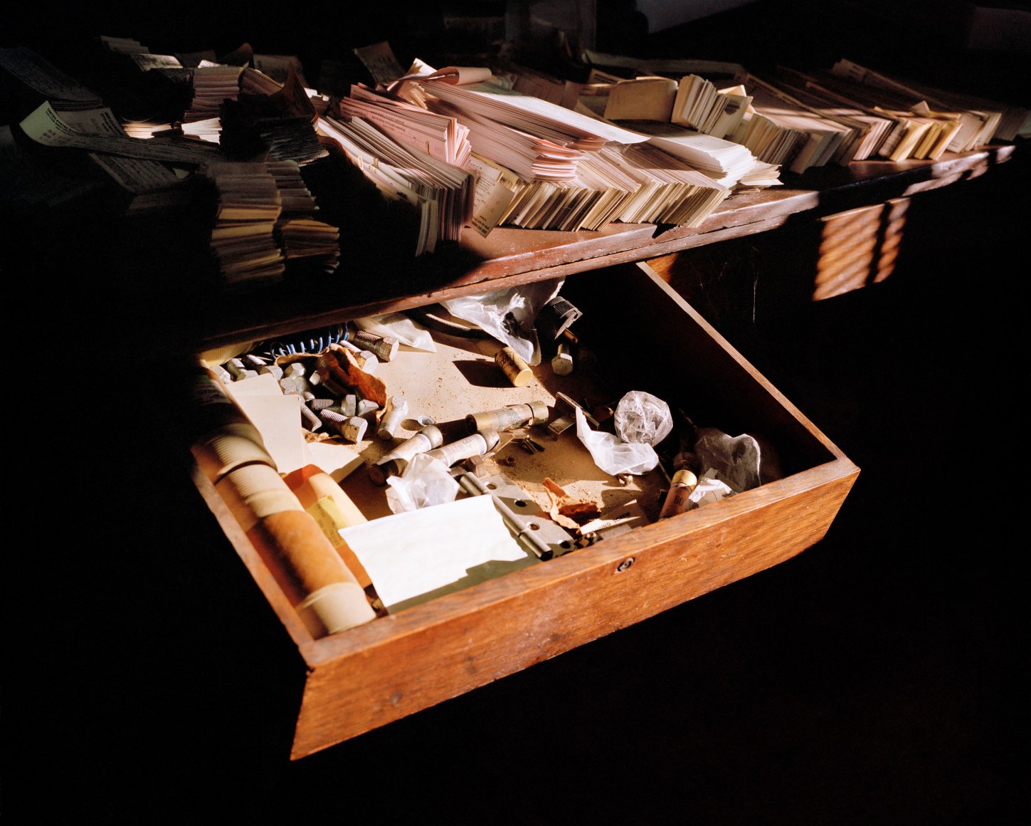 McNair Evans, Dad's Office '05, 2009, Archival pigment print, 20 x 25 inches and 32 x 40 inches, Editions of 5