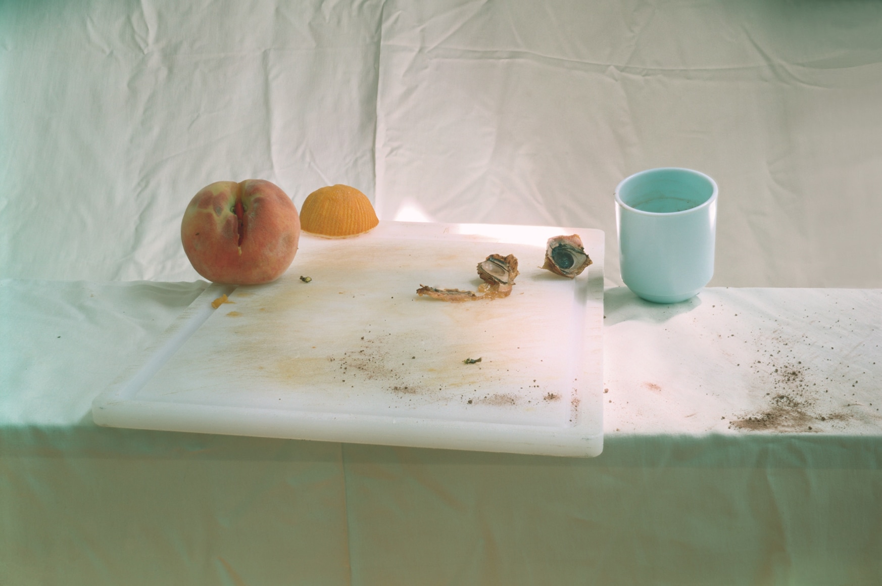 Laura Letinsky, Untitled #64, 2002, from the series Hardly More Than Ever, archival pigment print, 17 x 26 inches, edition of 15