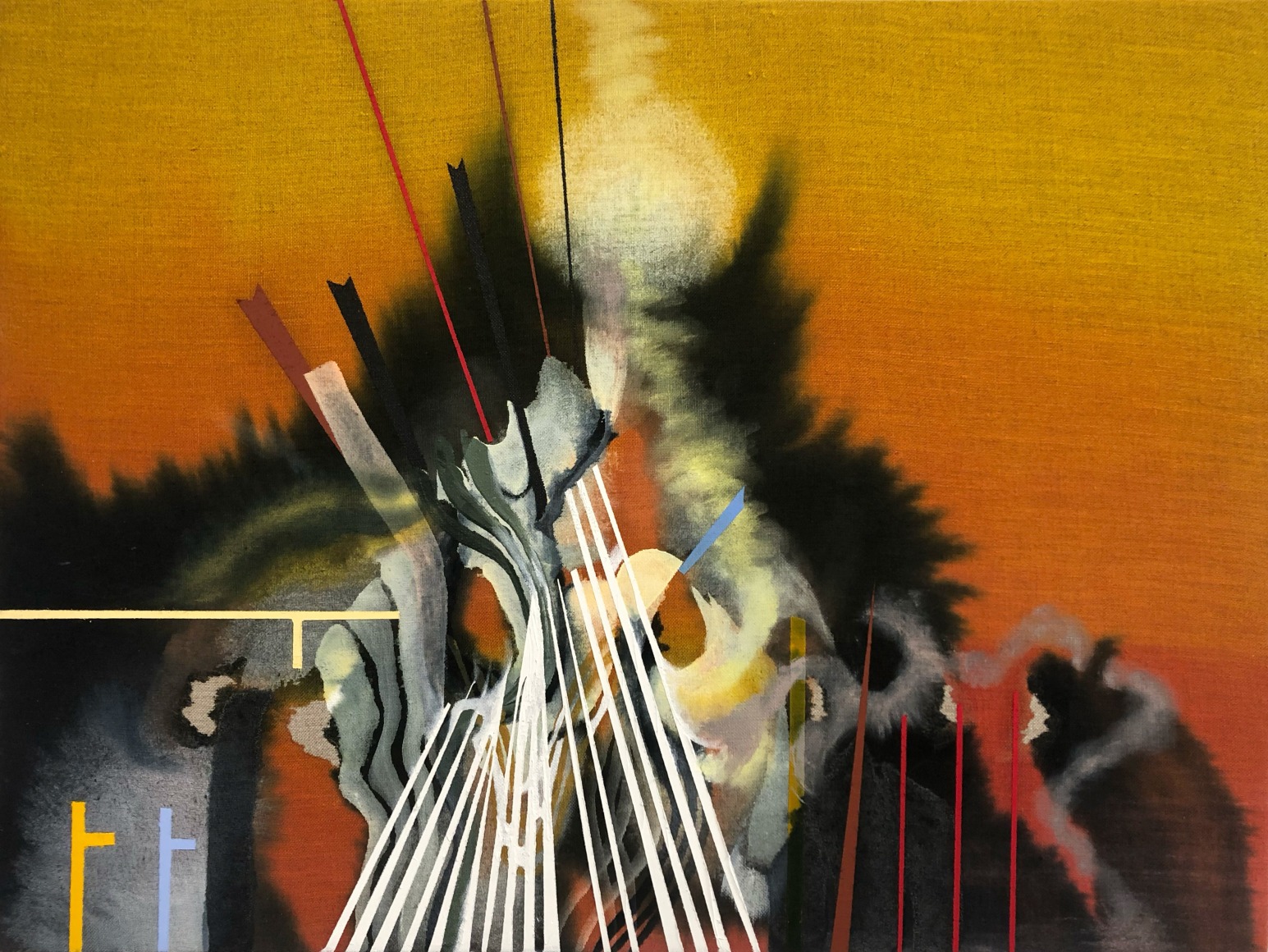 Abstract artwork by Luke Whitlatch