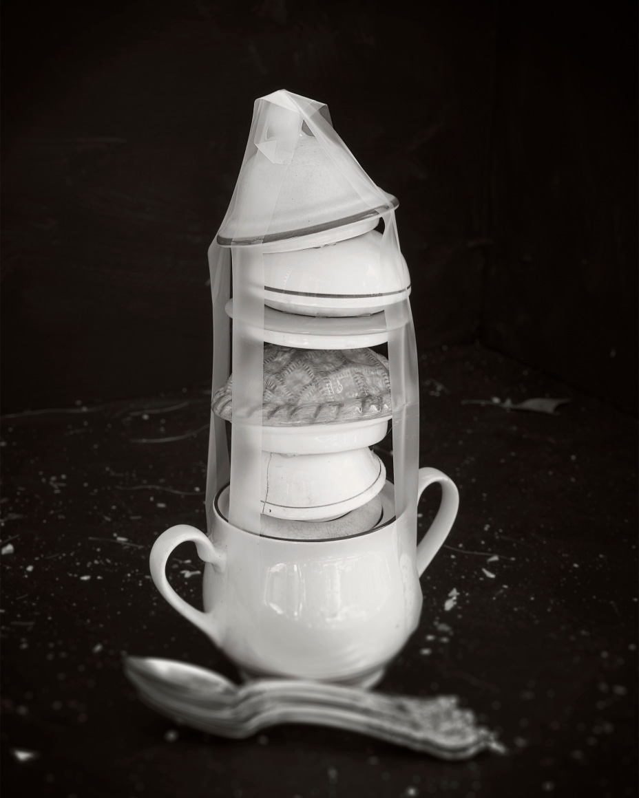 James Henkel  Six Lidded Pot, 2017  Archival Pigment Print  20h x 16w in  Edition of 5  30h x 24w   Edition of 3, contemporary photography, photography