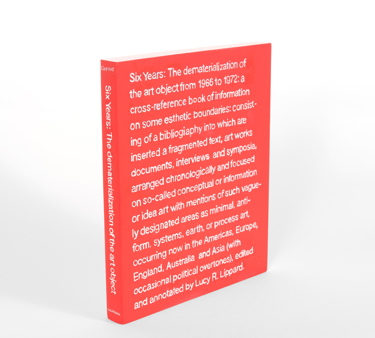 Hand-painted replica of an art book. By Hannah Cole.
