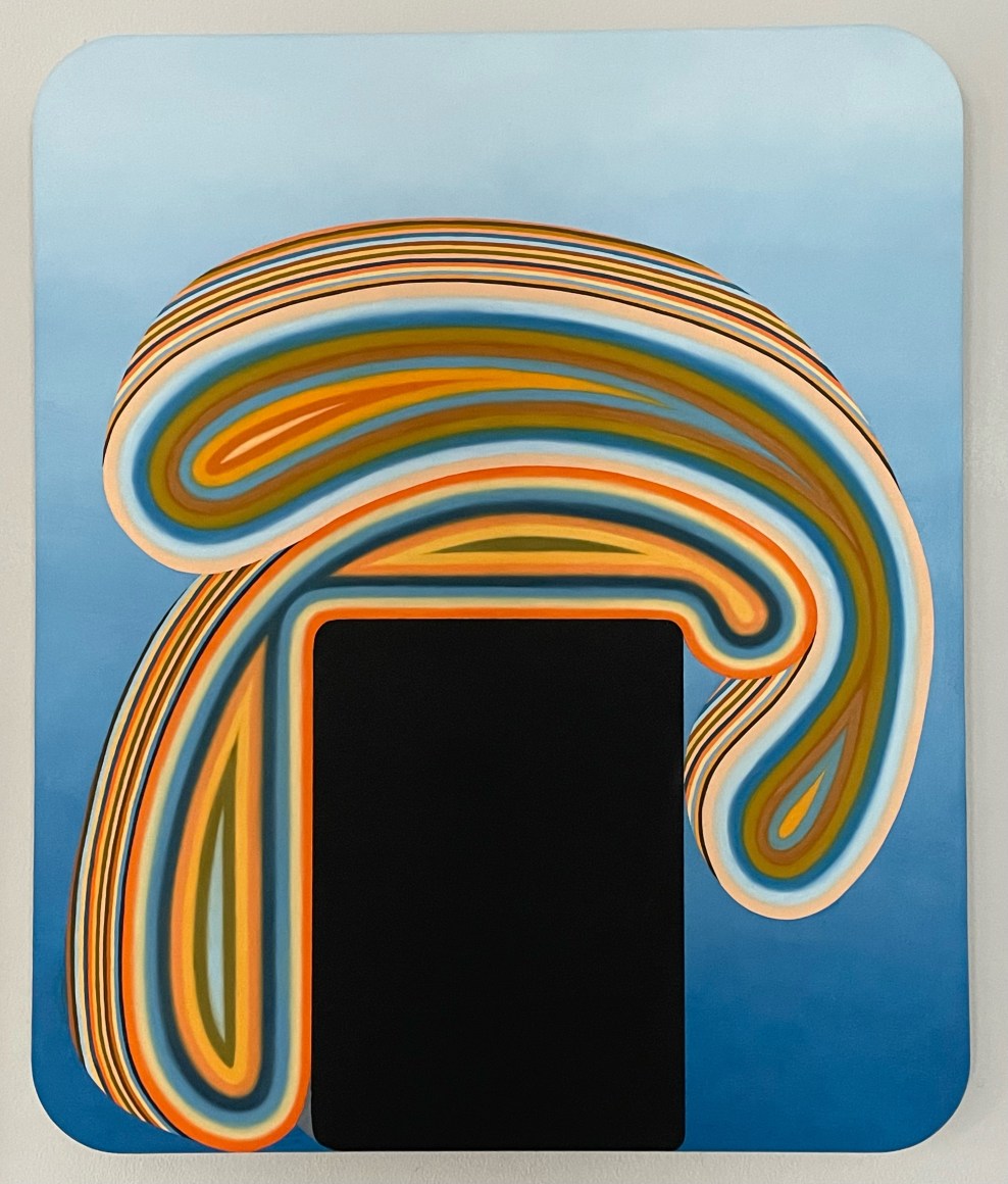 Abstract painting by Stella Alesi
