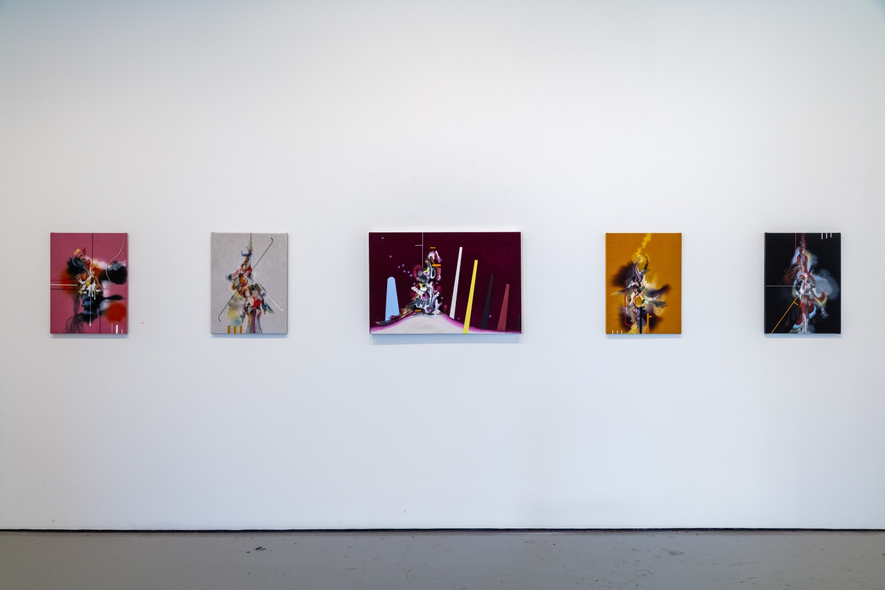 Installation view of Faris McReynolds &amp; Luke Whitlatch