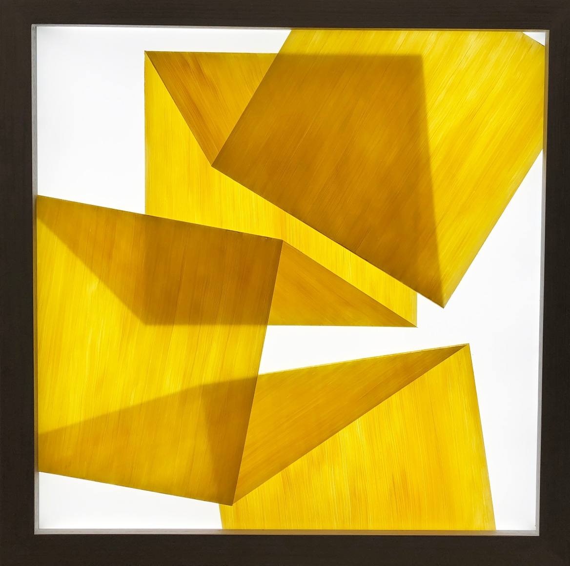 Ralston Fox Smith  Meld, 2019,  Glass, oil paint, light box, unique, mixed media