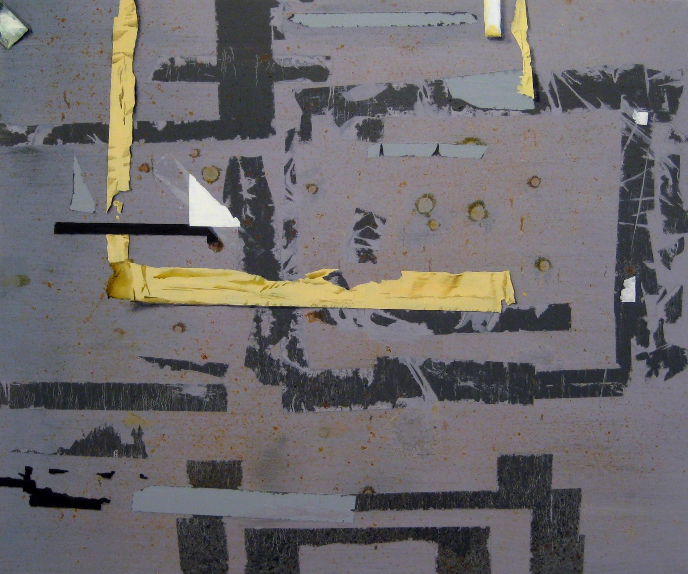 Hannah Cole  History Painting #2 (For B.N.), 2009  Acrylic on canvas  20h x 24 3/4w in, Painting
