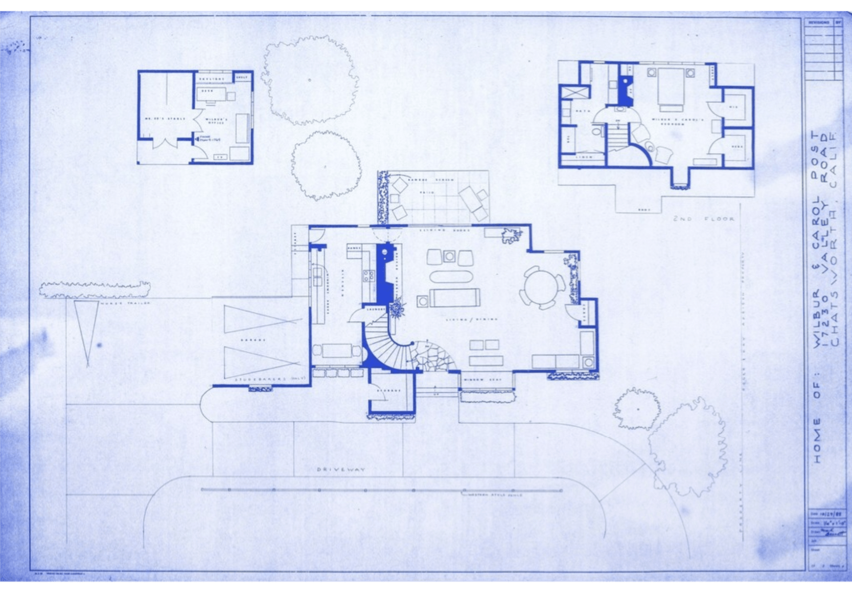 Home of Wilbur and Carol Post (Mr. Ed), 2017