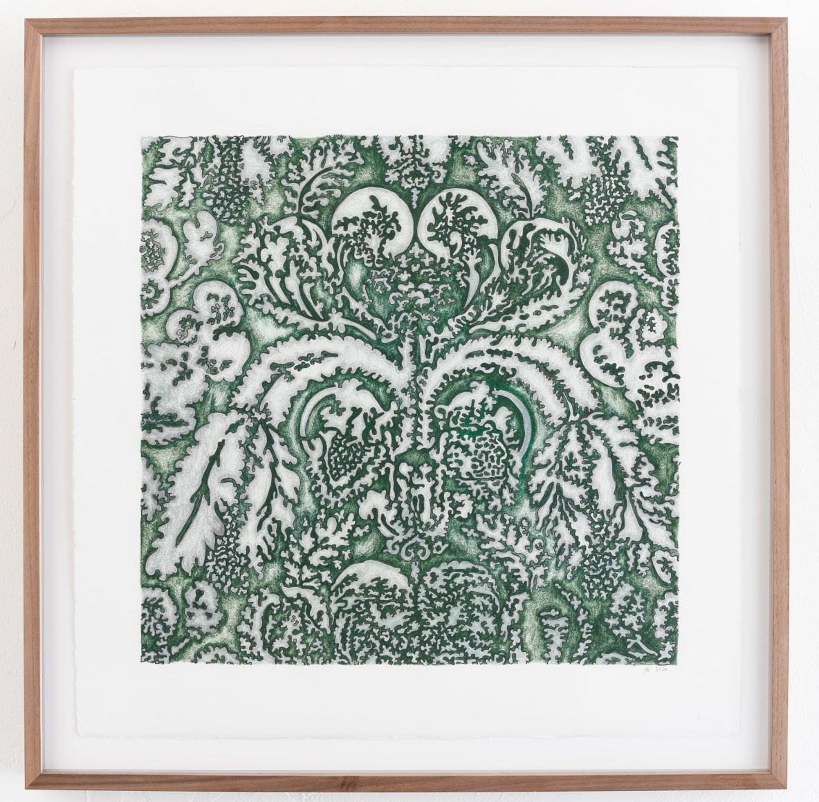 Jaquard Drawing (green), 2020