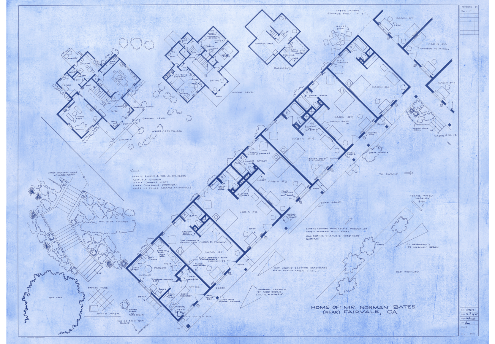 Home of Mr. Norman Bates (Psycho), 2024