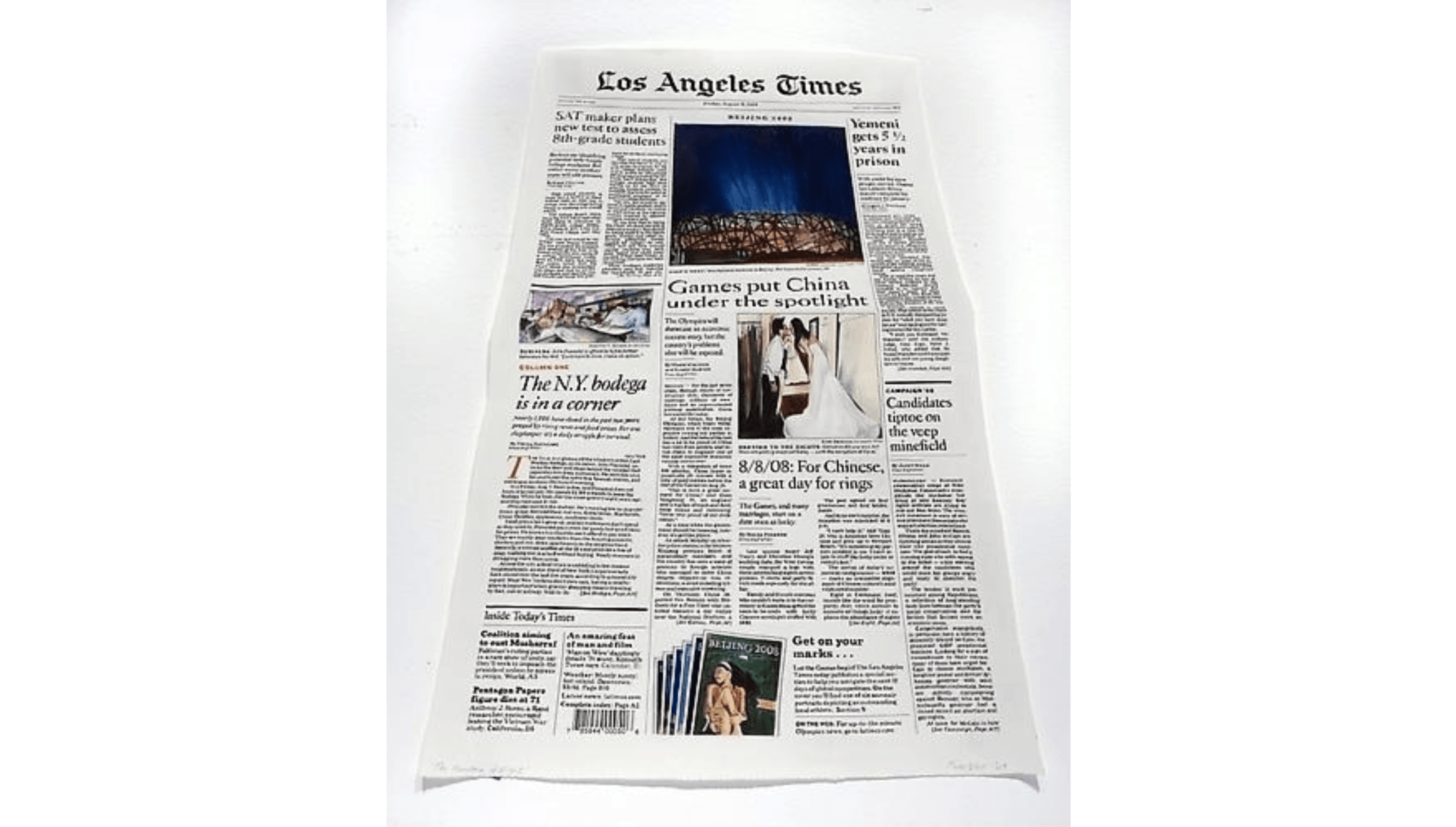 An Abundance of Eight, 2009