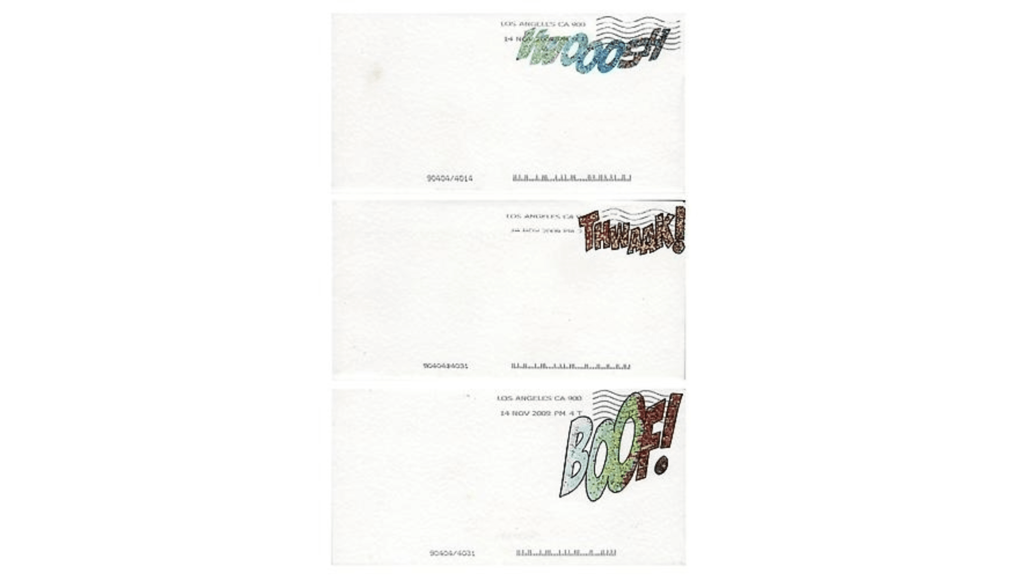 Wwoosh, Thwaak, Boof, 2009