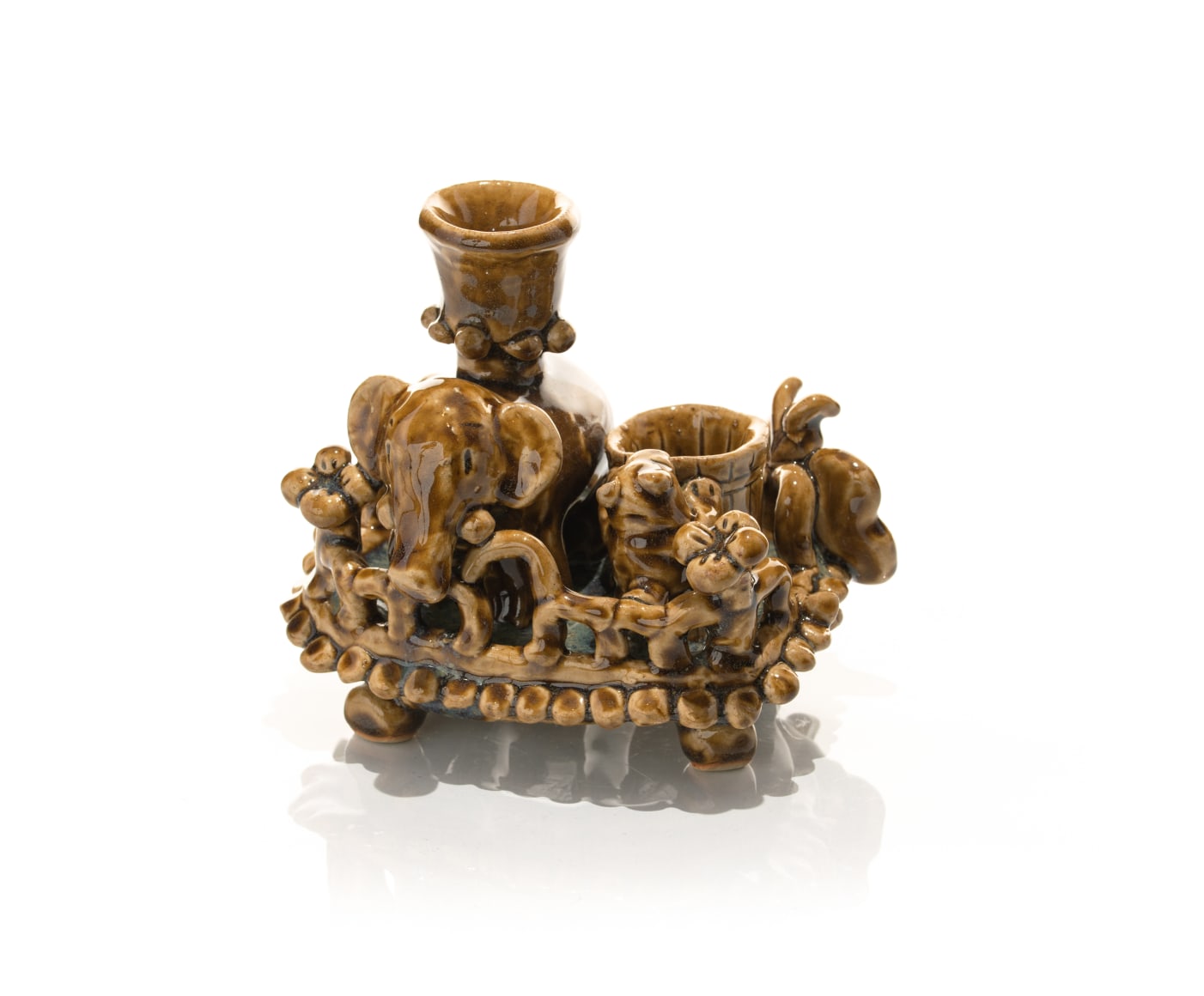 ambersmilingflowervase