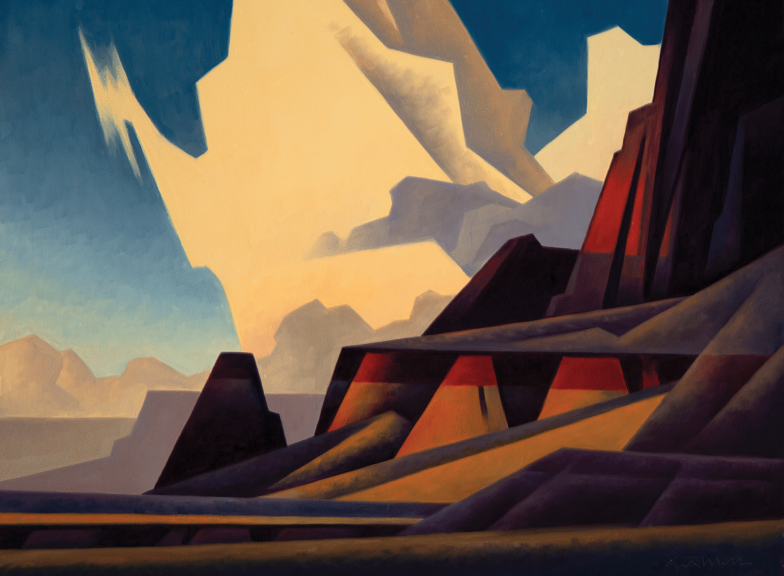 Appearing Clouds, Ed Mell