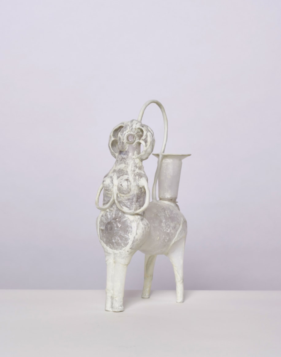 Shari Mendelson (Contemporary), Mythical Figure with Starburst, 2018